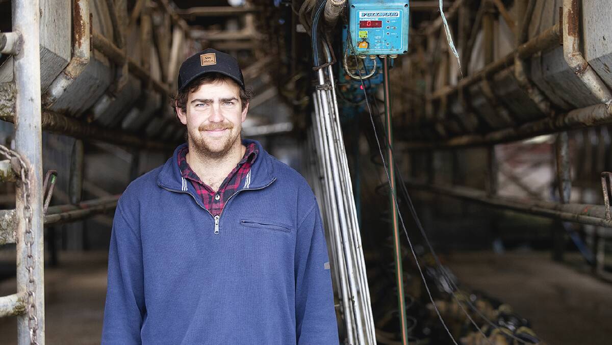 NEW MILKING SHED: South Gippsland dairy farmer Jason Riley will put a Woolworths grant towards a new milking shed.