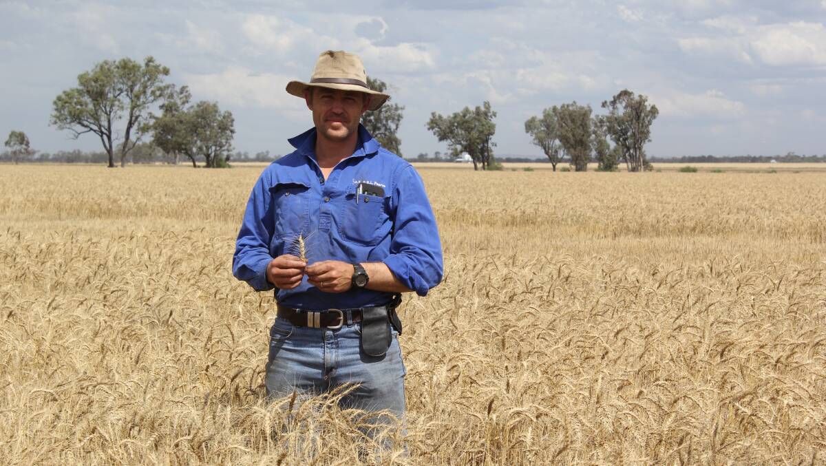 Oscar Pearse is a family farmer at Moree.