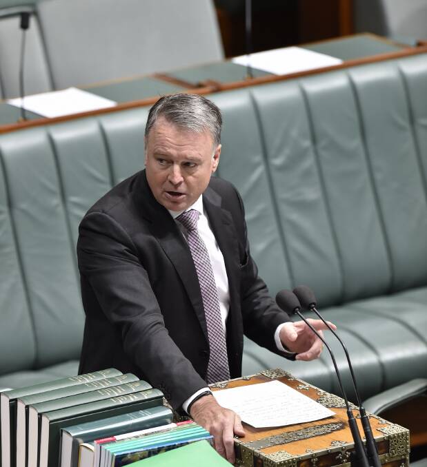 Joel Fitzgibbon, Shadow Minister for Agriculture, Fisheries and Forestry.