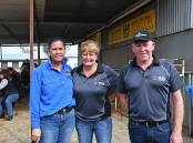 Shearing Contractors Association of Australia's Moera Hammonds and AWI's shearing trainers Sian and Trevor Bacon will be leading the shearing schools. Photo: Billy Jupp