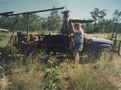 Alan Blaik first created his fencing machine in the 1980s and has since used it to fence thousands of kilometres of farming country across the state's north. 
