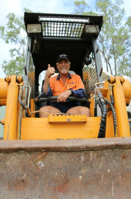 UNUSUAL TALENT: Rex Petersen is sure to impress visitors to the Rotary FNQ Field Days.