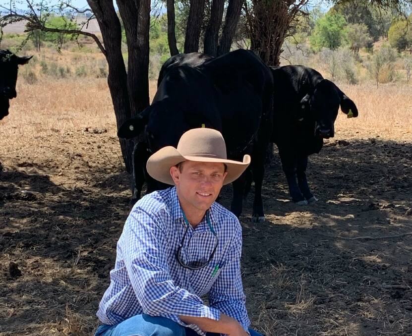 Sean Wright is new to the Angus breed, but has plenty of experience in the ag industry. Picture supplied