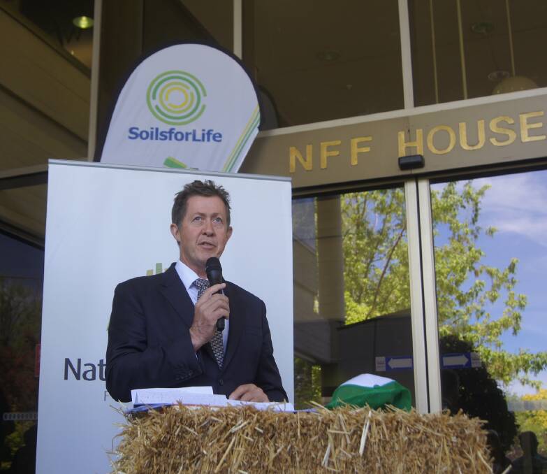 Assistant Agriculture and Water Resources Minister Luke Hartsuyker.