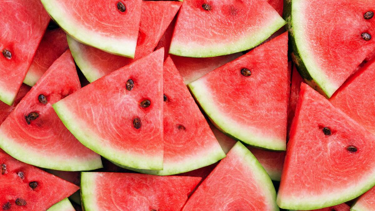 Watermelon exports jumped 27 per cent in value to be worth $8.8 million in the past financial year. Picture by Shutterstock