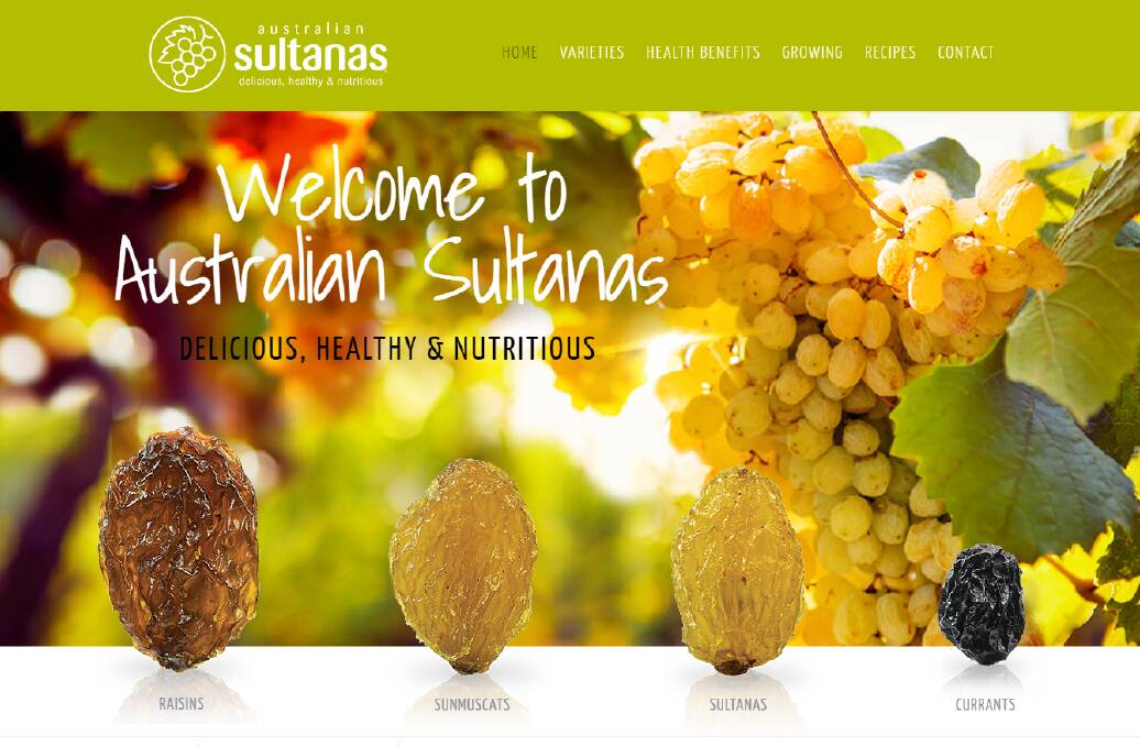 NEW: The Australian Sultanas brand is a collaboration between Dried Fruits Australia, Sunbeam Foods and Australian Premium Dried Fruits.