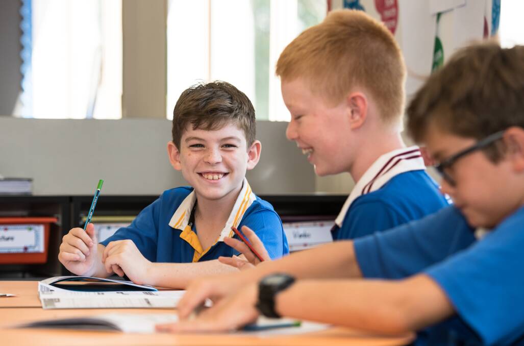 CARE: On a daily basis, St Joseph’s Nudgee College students are taught, cared for and challenged by teachers who want to bring out the best in all of their students. 