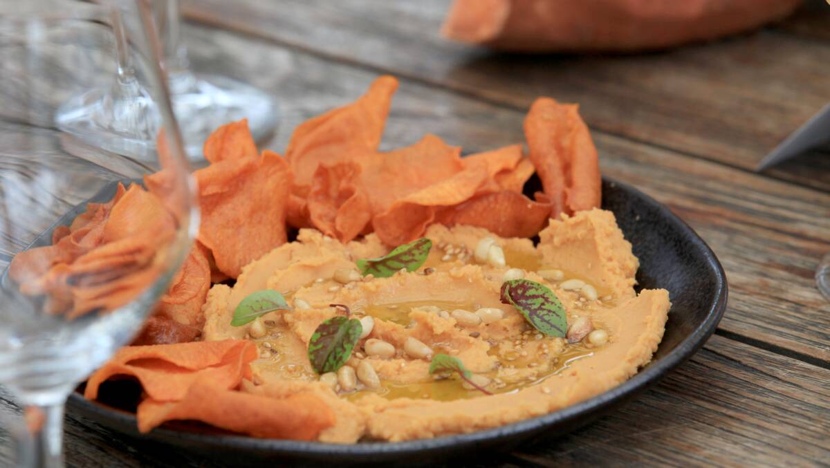 EAT UP: Sweetpotato hummus, just one of the recipes from Australian Sweetpotatoes to help stimulate consumer purchasing. 