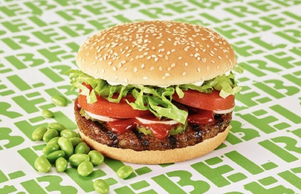 A CSIRO/Hungry Jacks partnership launched plant-based burger in October. 
