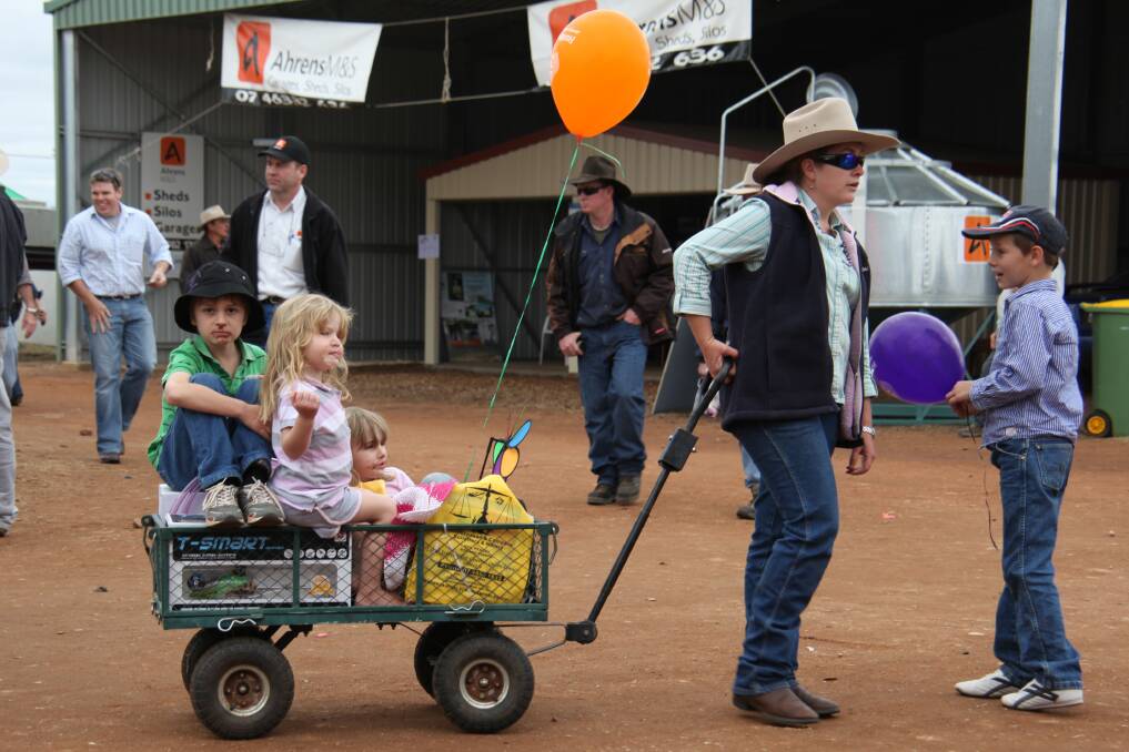 FUN FOR EVERYONE: Ag-Grow Emerald is more than just a field days, it is a fun social occasion for rural communities in the area.