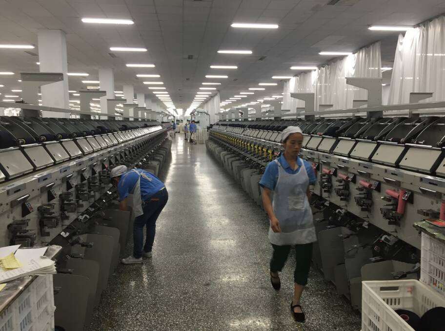 VIRUS SHUTDOWN: Chinese woollen mills have been temporarily closed as Beijing struggles to contain an outbreak of coronavirus which has sent shockwaves around the world. 