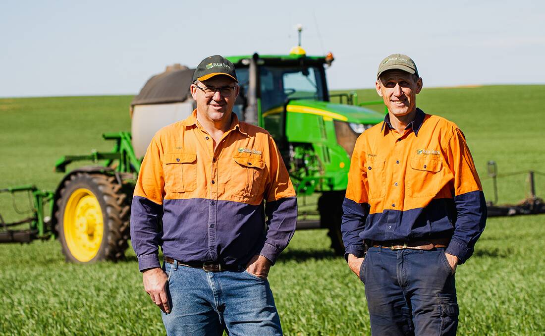 BULLA BURRA BOSSES: John Gladigau and Robin Schaefer merged their family farming operations in South Australia's Mallee to create a large-scale and innovative business. 