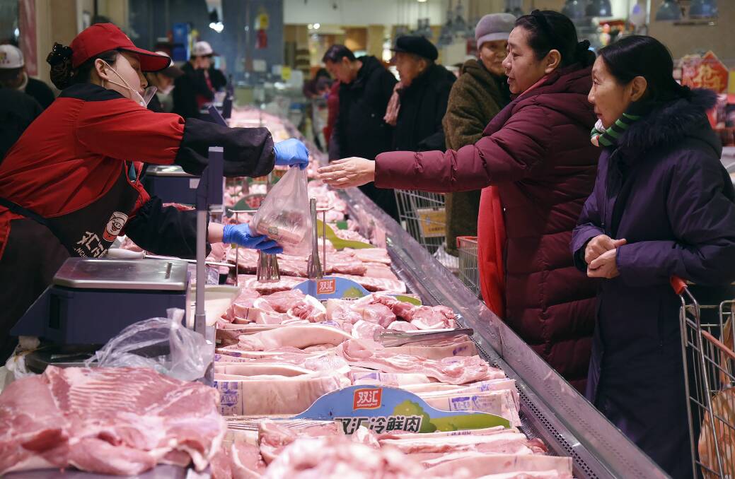 PEAK PORK PAIN: Rabobank expects pork shortages in China caused by an outbreak of African swine flu will begin to subside which will put downward pressure on imports of sheepmeat. 