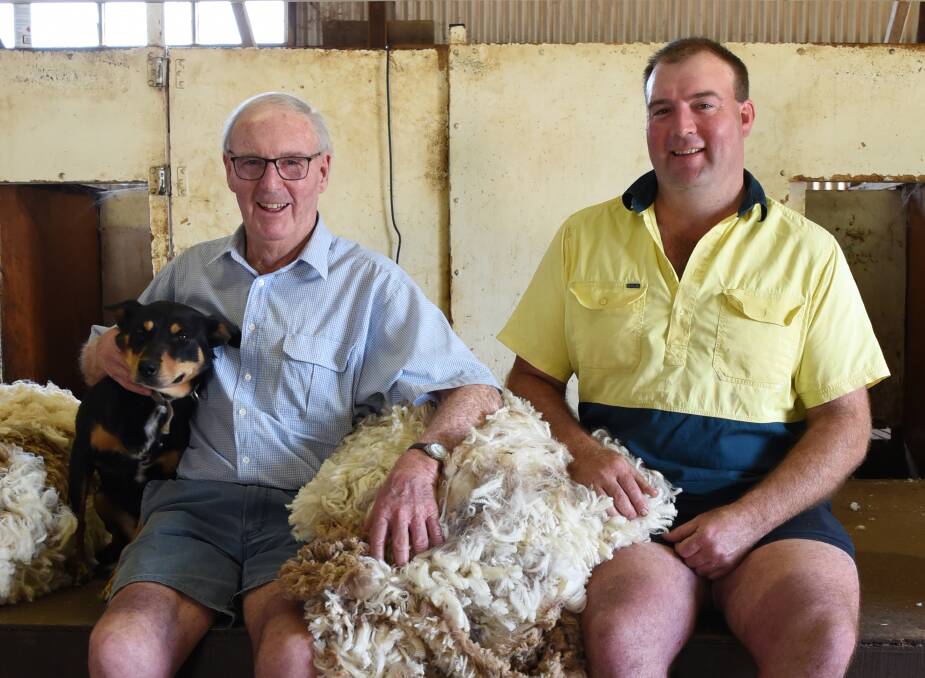 Bob and Stephen Tohl, South Australia, run 6000 Merinos focusing on lambing percentages and wool production.

