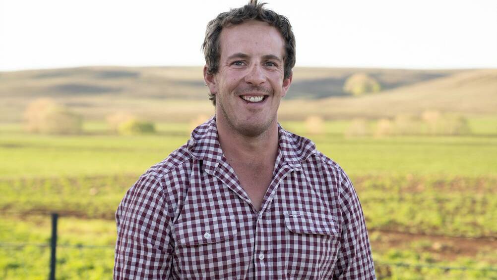 Nuffield Scholar Andrew Rolfe from Cooma said it's amazing what you can get out of a Merino sheep when they get the run they deserve. Photo: Nuffield Australia