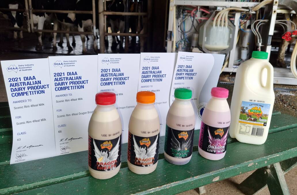 Five from five, 4Real Milk took home four silver prizes at the 2021 Dairy Industry Association of Australia Awards of Excellence competition.