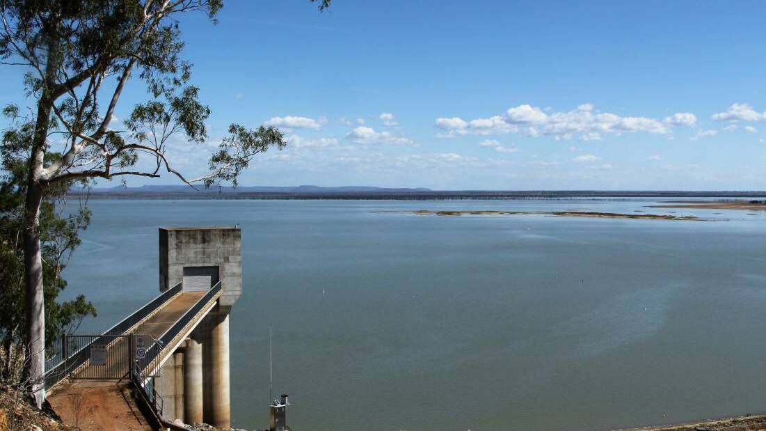 It's been a tough season for irrigators in the Fairbairn Dam catchment, allowed just six per cent of their allocations. Picture: Sally Cripps.