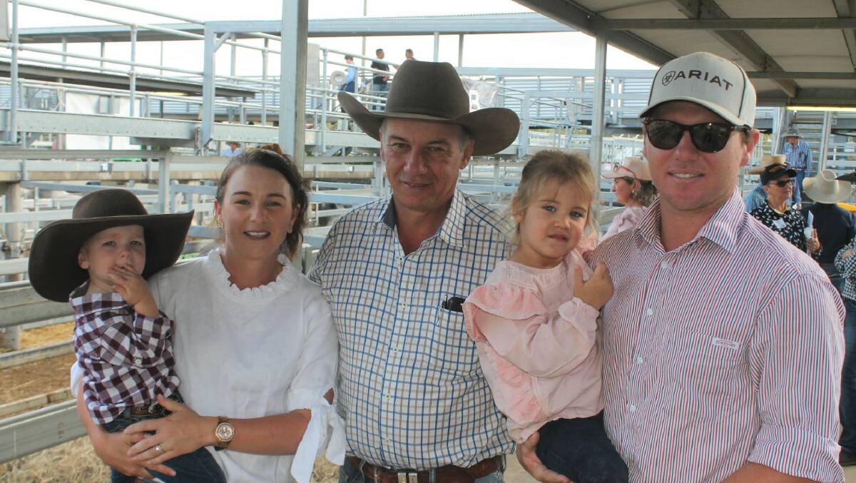 Faces from the Rockhampton Brahman Week sale on day one.
