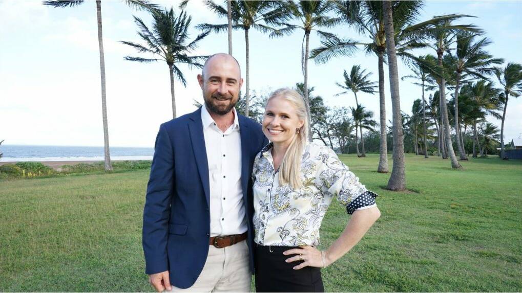 NEW FACES: Richard and Rebecca Murphy are the new owners of Ray White Rural in Sarina. Photo: Supplied