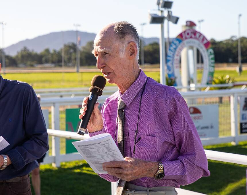 Clive Gordon at the Cairns Jockey Club in 2019. Photo: Mike Mills