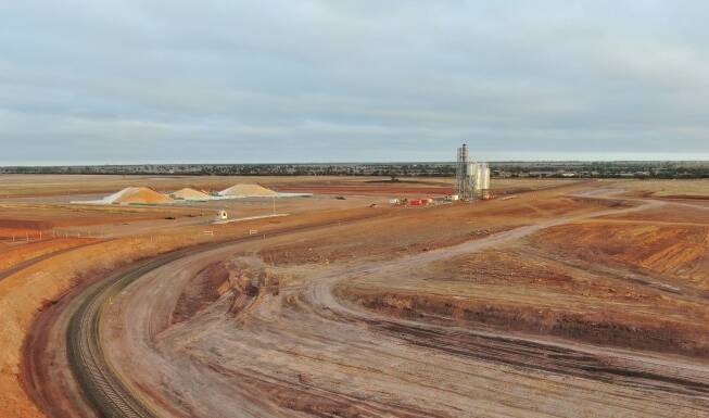 FREIGHT CHALLENGES: Freight infrastructure at the fore with works progressing at CQ Inland Port. 