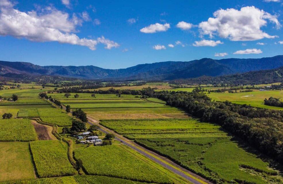 Drone photos of the valley looking from Finch Hatton up towards Netherdale and Eungella. Picture from NO Hydro Save Netherdale/Eungella/Mt Dalrymple facebook group. 