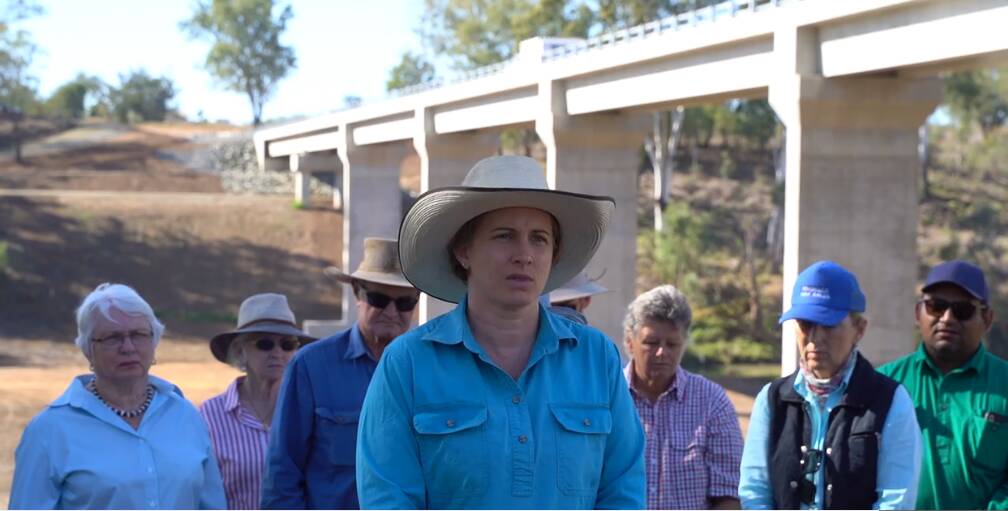 UP IN ARMS: Rae Rowe joins fellow Gogango landholders in sharing their frustration with the lack of communication and understanding coming from Sunwater, regarding the Rookwood Weir project. 