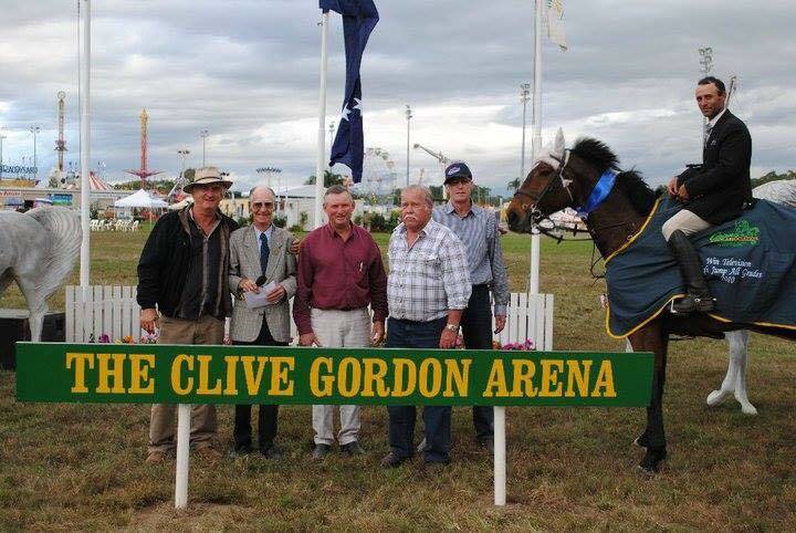 In 2010, the Cairns showgrounds arena was named 'The Clive Gordon Arena'. 