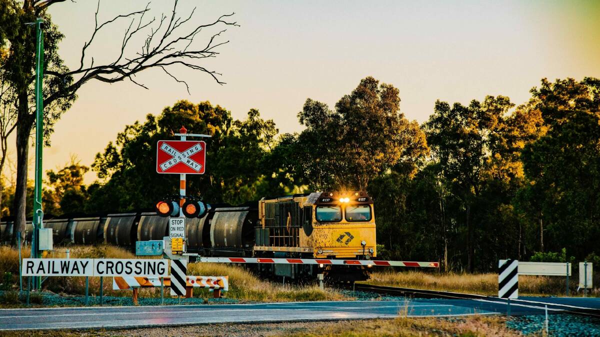 There were expectations of a train passing through the town of Collinsville every 17 minutes. Photo: Whistundy Torusim 