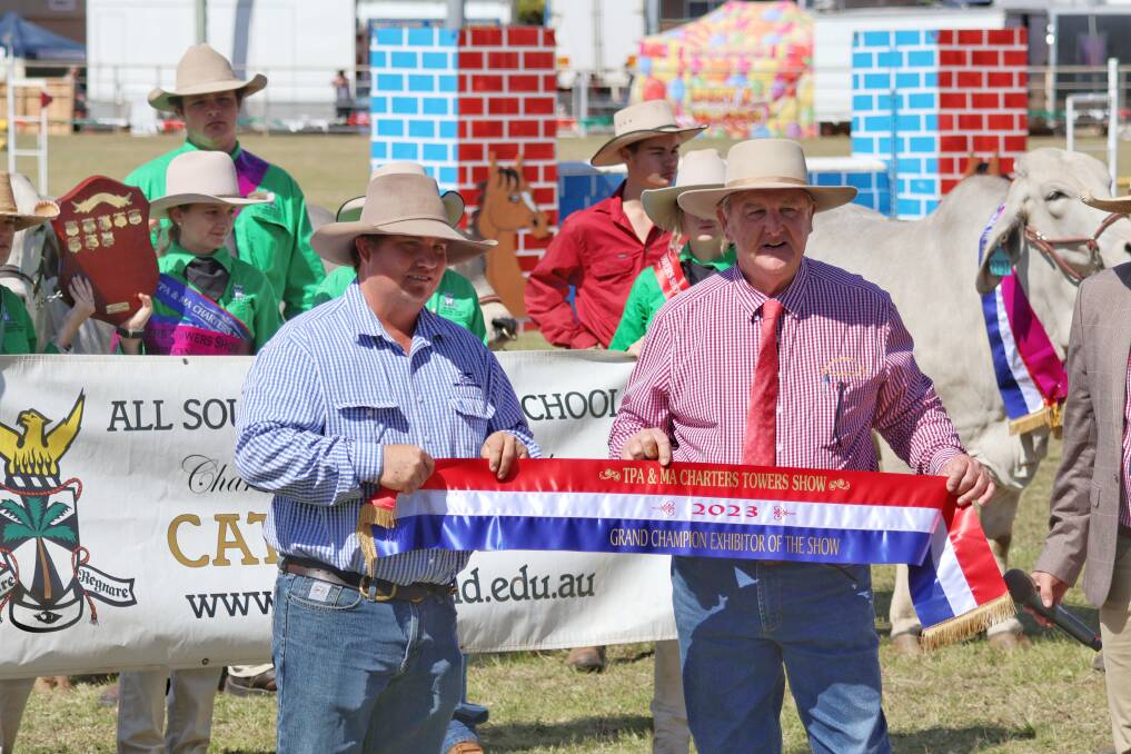 Grand champion exhibitor was awarded to Triple E Brahmans stud. Picture by Jon Teichmann 