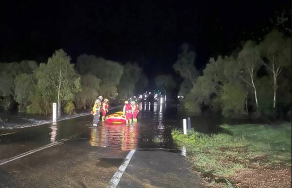 Flood warning: Far north Queensland has been inundated with rain and floodwaters. Photos: Qld Police
