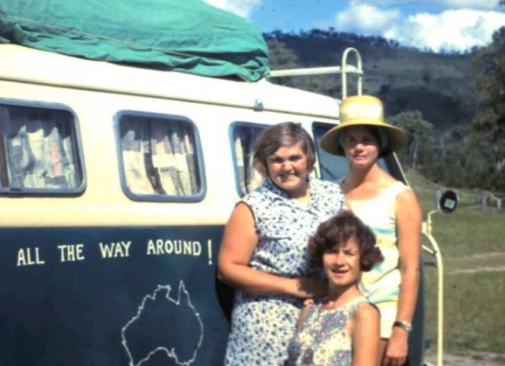 Margaret Johnson, Ann Martin and Patricia Mahony in 1967. 