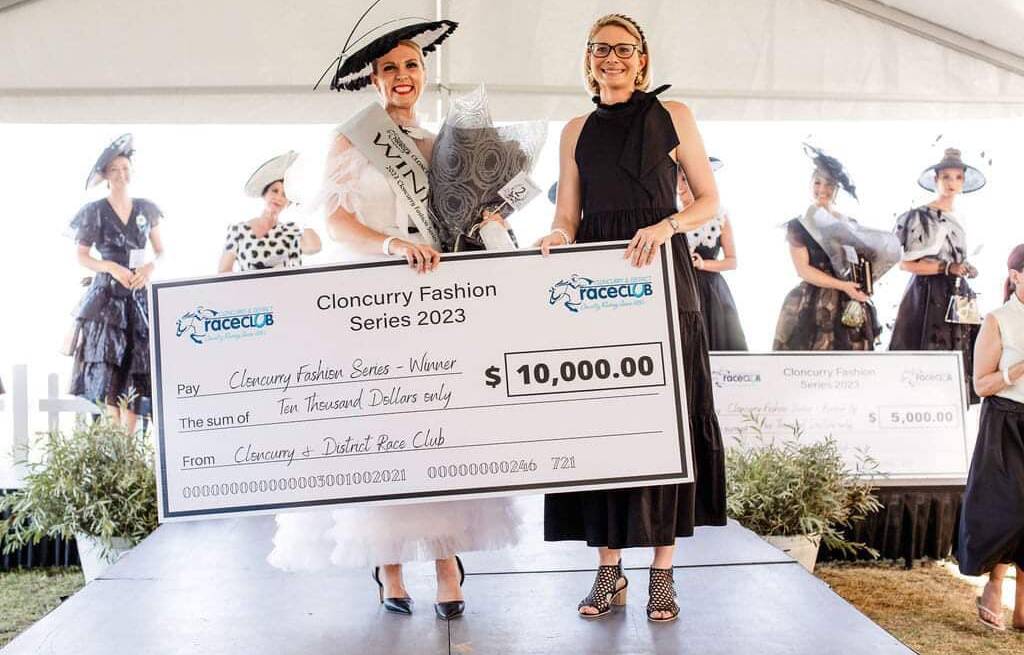 Renee Moore said she was humbled to win the competition after 20 years of competing in Fashions on the Field. Photo: Kate Nobel Photography.