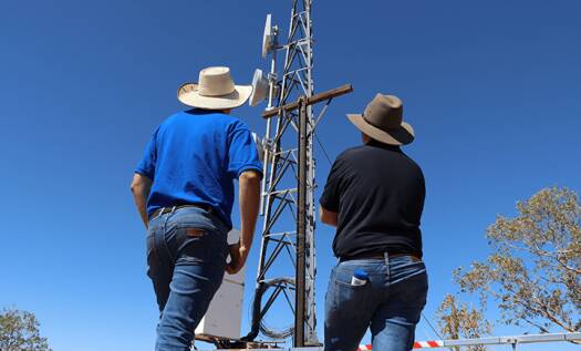 Cloncurry Shire Council improve telecommunication services in the region including a new Wi-Sky Network in Dajarra. Photo supplied.