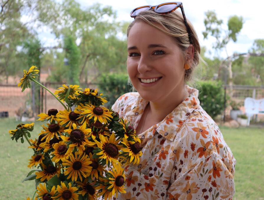 Journalist Samantha Campbell rediscovered herself after kids finding joy in creating a cut flower garden.