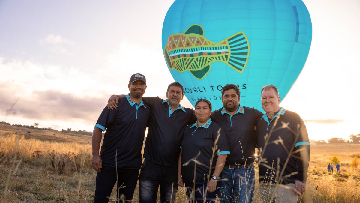Yagurli Tours is believed to be the first indigenously owned hot air balloon company in Australia and possibly the world. Photo supplied.