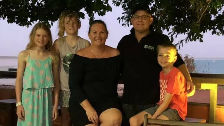 Robert Bax and his family had recently moved from Mount Isa to Barcaldine. Photo supplied.