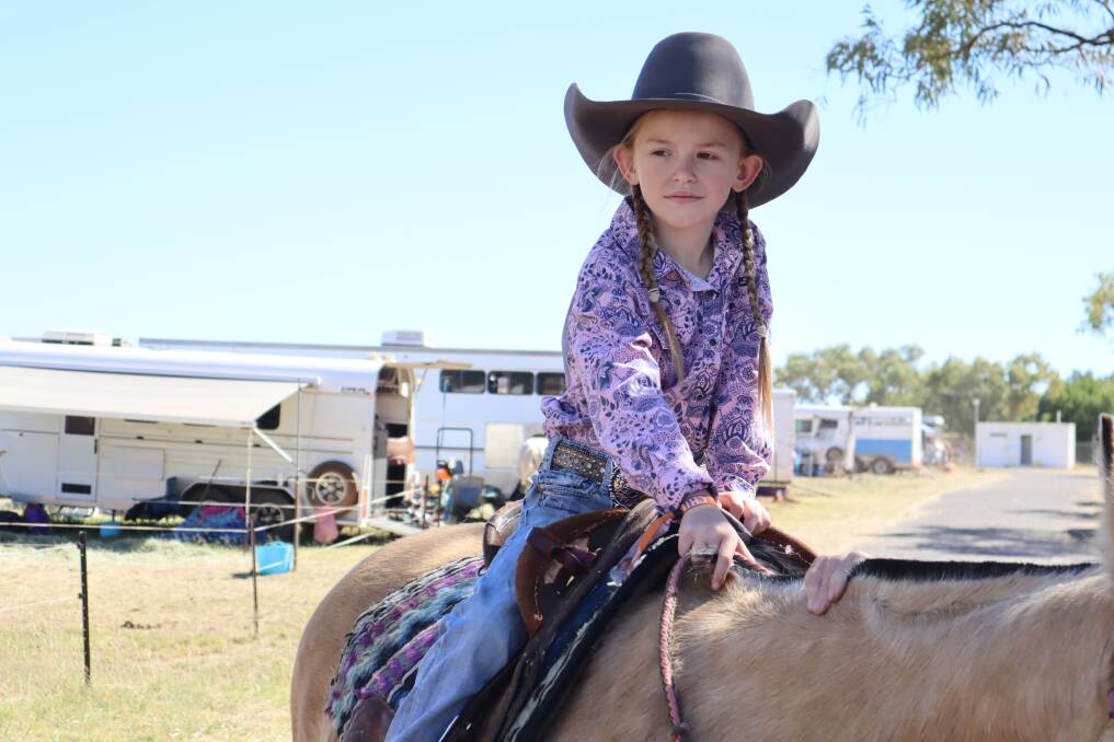 Katy Pierce says she much prefers rodeo over school.