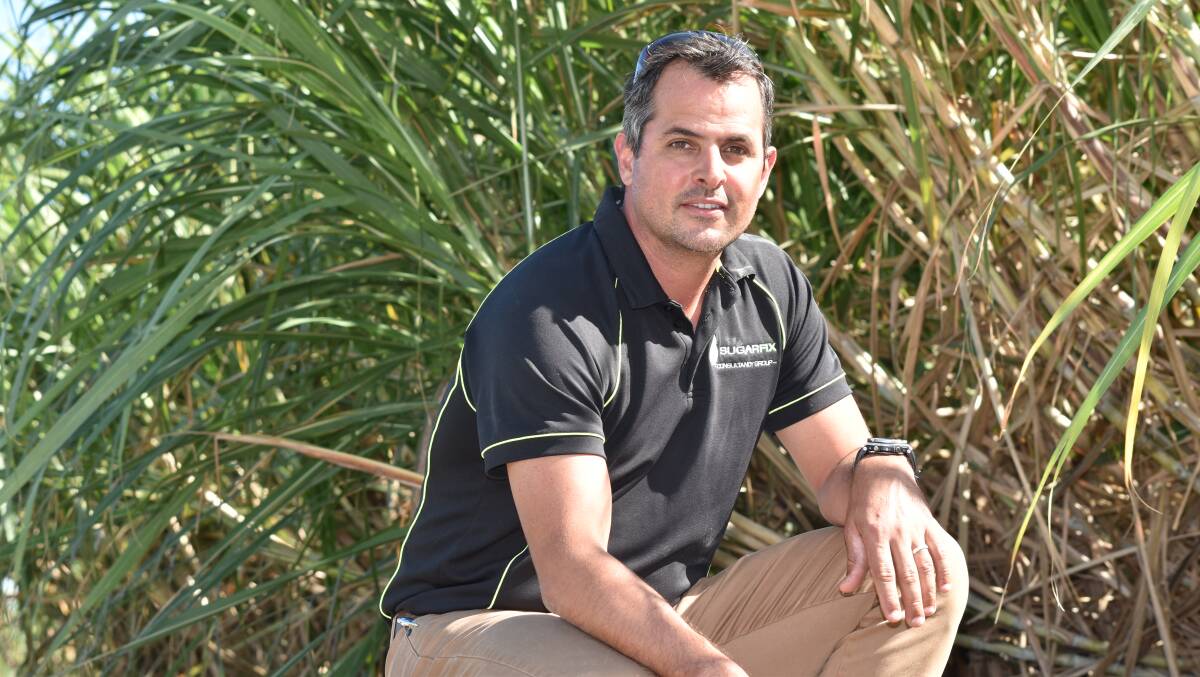 Laurence Pavone runs a sugar cane farm near Brandon and is involved in a research and development project.