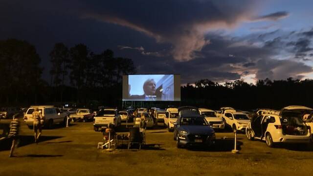 The Trust Fall had great success at the premier at Mareeba Drive-In. Photo supplied.