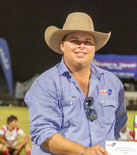 Hughenden Town and Country Club president Cody Rogers is calling for people to get involved in their local events. Picture by Zoe Thomas Photography.