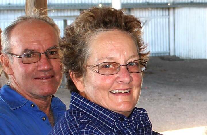 Flinders Shire mayor Jane McNamara, pictured with husband Brendan, is calling for the drought declaration system to be reviewed after her region was un-declared.