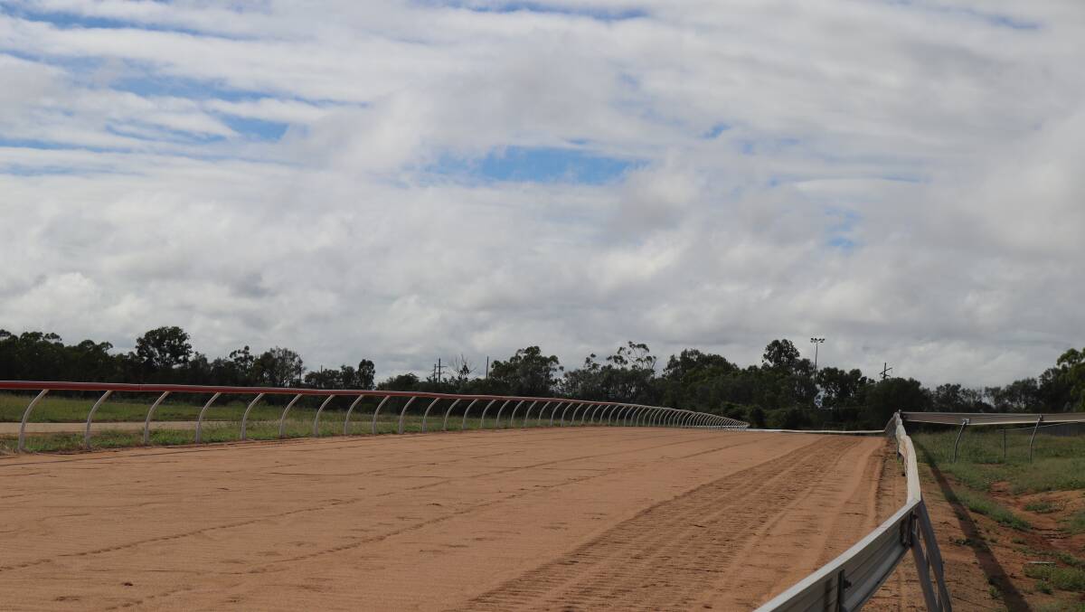 The track will be heavy heading into the first race meeting until the track settles. Picture by Samantha Campbell.