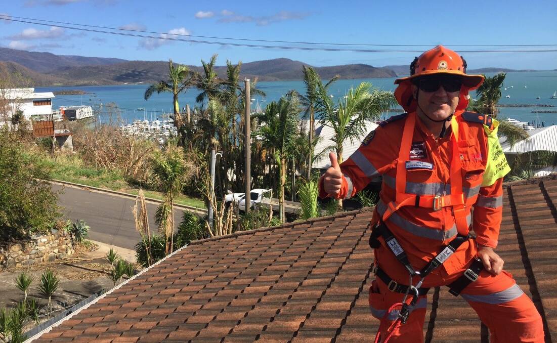 State Emergency Service assists locals in the Whitsundays and Airley Beach. Photo supplied.
