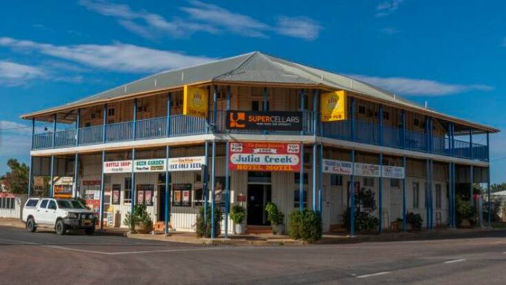 The Julia Creek Hotel is on sale to the market via an expressions of interest process 