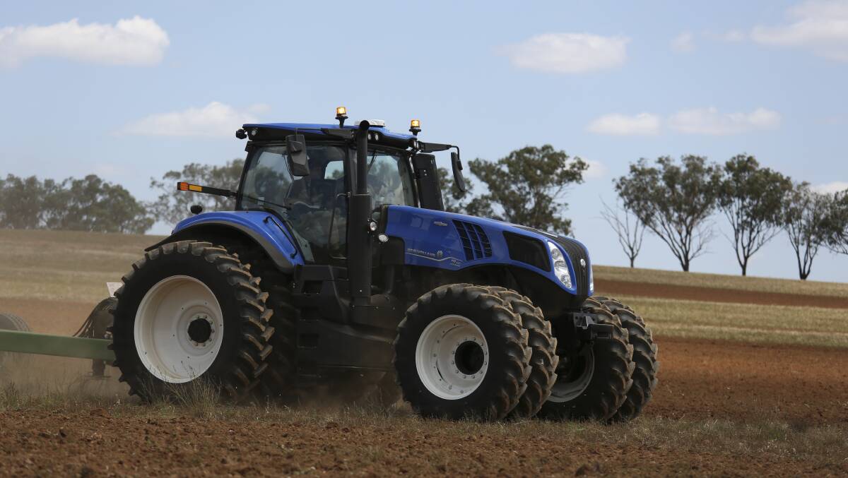 The New Holland T8 tractor includes Precision Land Management Intelligence as standard.