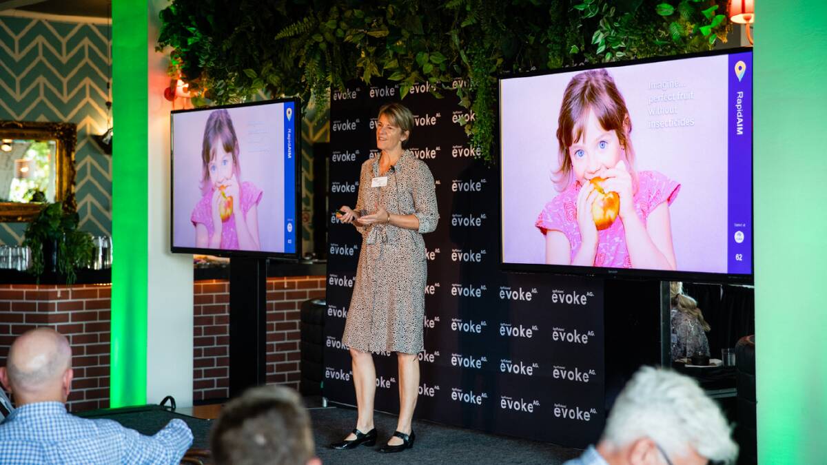 RapidAIM co-founder and CEO Nancy Schellhorn was an evokeAG Investor Pitch finalist in 2020.