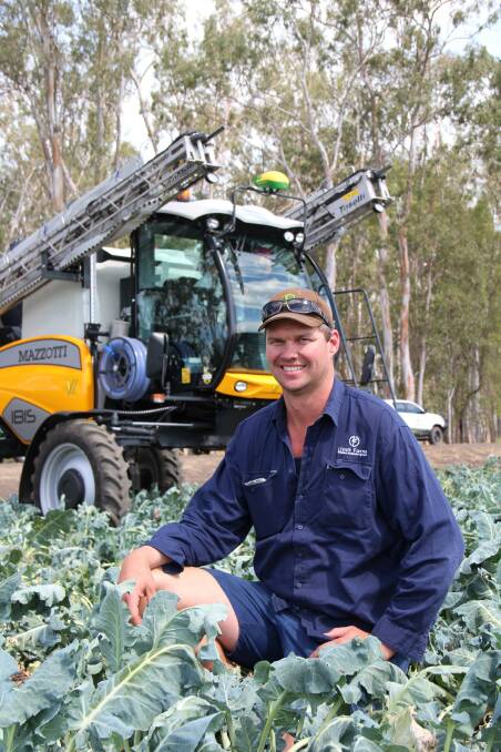 Lockyer Valley brassica grower Steve Kluck, Limit Farms, Helidon.