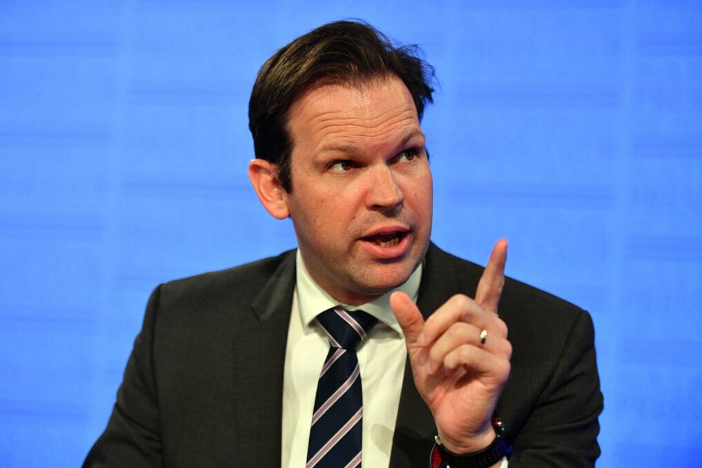 Northern Australia Minister Matt Canavan says the region comprises 6 per cent of Australia’s population and  contributes 12pc towards the gross domestic product. Photo AAP/Mick Tsikas.