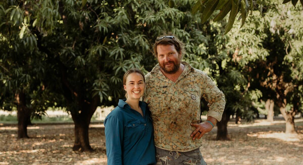 Luke McMullin and his wife Bec have 200 mature Kensington Pride trees on their home block of five hectares and are responsible for another 3000 trees that they share farm throughout the Kununurra region.
